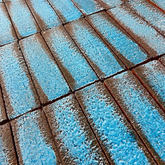 6.5x21x5 cm Terracotta Iceberg Handmade Decor