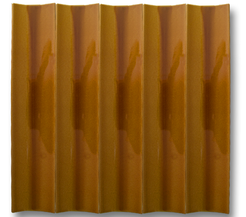 10x50 Bambu Tarçın Çatlak Sır El Yapımı Seramik