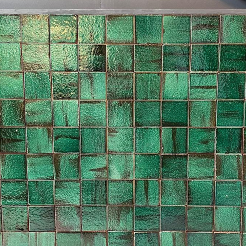 10x10 cm Terracotta Moss Handmade Decor