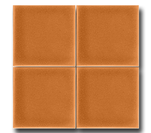 13x13 Plain Glossy Cinnamon Cracked Glaze Handmade Ceramic