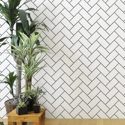 7.5x15 cm White Plain Glossy Wall Ceramic Export Quality