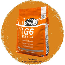 Ardex G6 Flex 1-6 Fleks Derz Dolgusu RAL 2000 Sarı Turuncu 5 kg