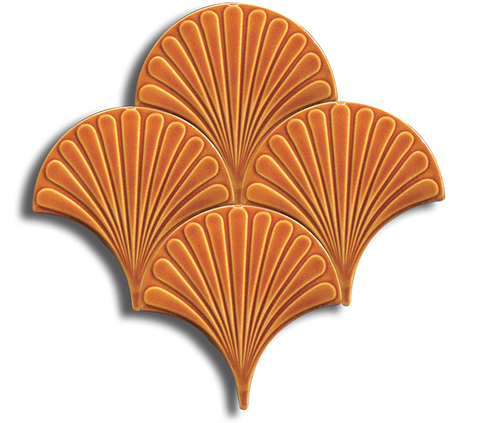 17x17 Oyster Cinnamon Cracker Glaze Handmade Ceramic